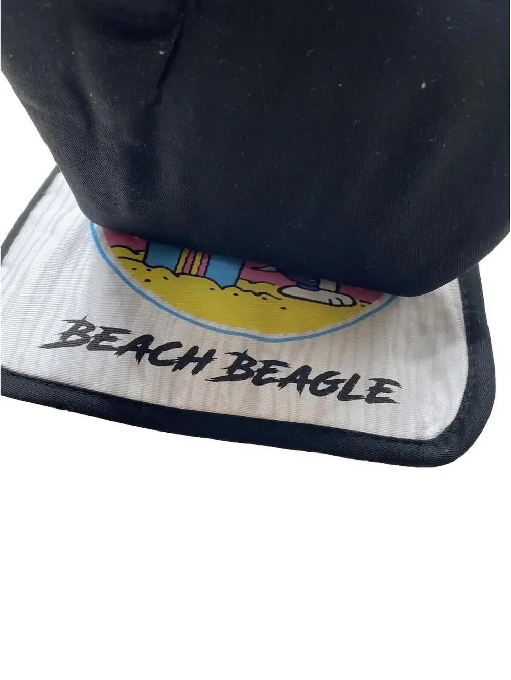 Snoopy Peanuts Oversized Oven Mitt & Pot Holder Kitchen Set Beach Beagle Theme